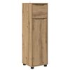 vidaXL Mobile da Bagno Rovere artigianale 30,5 x 30 x 101 cm
