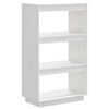vidaXL Libreria/Divisorio Bianco 60x35x103cm in Legno Massello di Pino