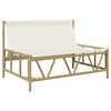 vidaXL Panchina da giardino Grigio chiaro 110 x 75 x 71 cm Acciaio