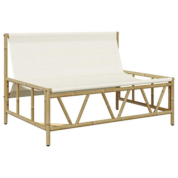 vidaXL Panchina da giardino Grigio chiaro 110 x 75 x 71 cm Acciaio