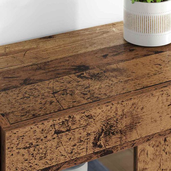 vidaXL Armadi da Parete 2 pcs Legno vecchio 69,5 x 34 x 90 cm