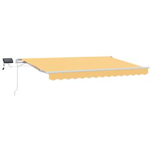 vidaXL Tenda retrattile Sabbia 300 x 250 cm Tessuto e Alluminio