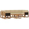 vidaXL Set di divani da esterno 6 pz