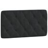 vidaXL Cuscino Testiera Nero 100 cm in Velluto