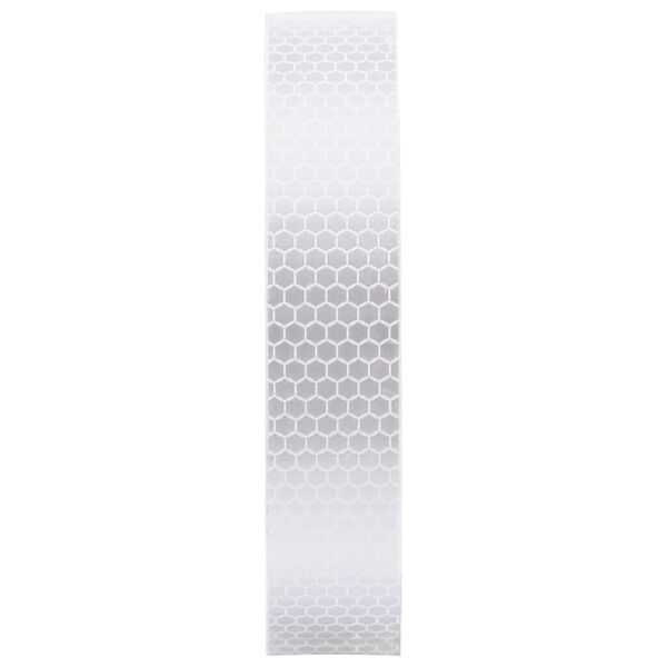 vidaXL Nastro Riflettente bianco 2,5 cm x 20 m PVC