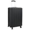 vidaXL Valigia con blocco Nero 50 x 30 x 76 cm Plastica ABS