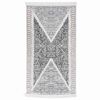 vidaXL Tappeto Nero e Grigio 120x180 cm in Cotone