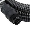 vidaXL Tubo di Aspirazione con Raccordi in Ottone Nero 1" 7 m in PVC