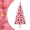 vidaXL Albero di Natale con 150 LED con supporto Rosa 150 cm PVC