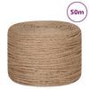 vidaXL Corda in Juta Lunga 50 m Spessa 6 mm