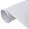 vidaXL Pellicole per Auto 2pz Bianco Opaco 100x150cm + 50x150cm