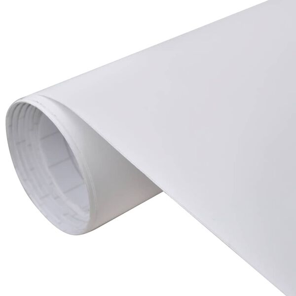 vidaXL Pellicole per Auto 2pz Bianco Opaco 100x150cm + 50x150cm