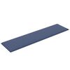 vidaXL Pannelli Murali 12 pz Blu 60x15 cm Tessuto 1,08 m²