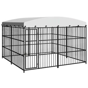 vidaXL Canile da Esterno con Tetto 300x300x210 cm