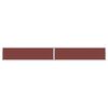 vidaXL Tenda da Sole Laterale Retrattile Marrone 160x1200 cm