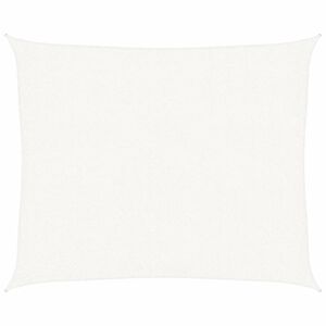 vidaXL Vela Parasole 160 g/m&sup2; Bianca 2,5x3 m in HDPE