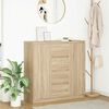 vidaXL Credenza con Cassetti Rovere Sonoma 100,5x35x98,5 cm Truciolato
