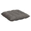 vidaXL Cuscini per Seduta 4 pcs Grigio chiaro 40 x 40 x 6 cm