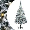 vidaXL Albero di Natale artificiale con 300 LED Bianco 210 cm