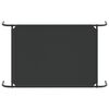 vidaXL Cuccia per Cani Rialzata Nera 110x65x20cm Tela Oxford e Acciaio