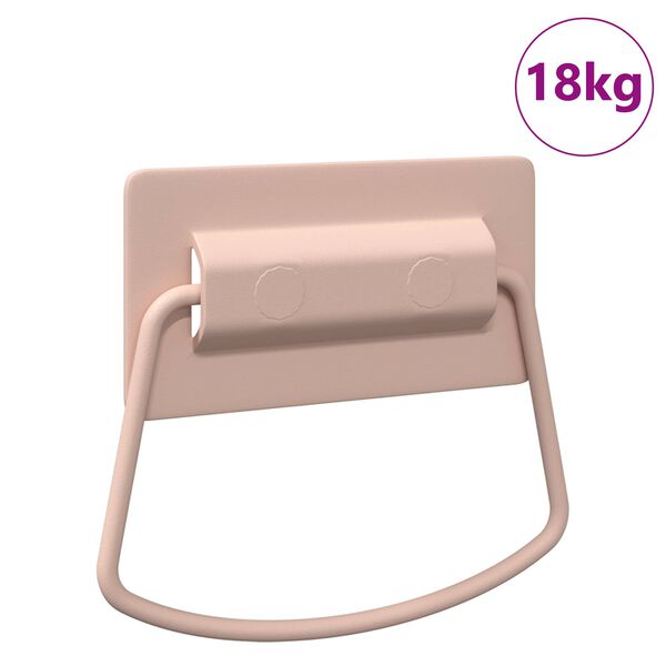 vidaXL Maniglie per Armadi Rosa 85 x 45 mm Metallo