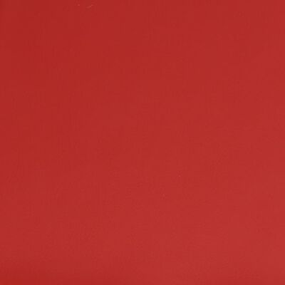 vidaXL Poggiapiedi Rosso Vino 78x56x32 cm in Similpelle