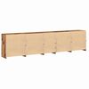 vidaXL Madia LED Legno vecchio 283 x 37 x 67 cm Legno multistrato