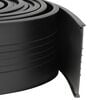 vidaXL Sigillo Porta Garage Nero 70 x 6 mm 4,5 m PVC