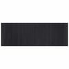 vidaXL Tappeto Rettangolare Nero 70x200 cm in Bamb&ugrave;