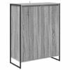 vidaXL Mobile per scarpe con porta Grigio Sonoma 79 x 36 x 100 cm