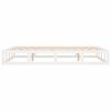 vidaXL Giroletto Bianco 150x200 cm King in Legno Massello