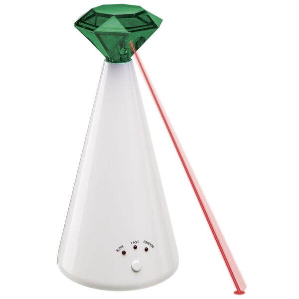 Ferplast Giocattolo Elettronico per Gatti Phantom Bianco