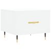 vidaXL Tavolino da Salotto Bianco 50x50x40 cm in Legno Multistrato