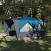 vidaXL Tenda Capanna con tetto Blu 400 x 350 x 212 cm