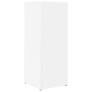 vidaXL Supporto per Ombrellone Bianco 25 x 24,5 x 64 cm