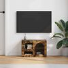 vidaXL Mobile TV Rovere fum&eacute; 60 x 35 x 40 cm Legno multistrato