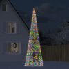 vidaXL Albero di Natale a LED 1534 LED Colorato 500 cm