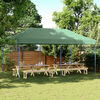 vidaXL Tenda Party Verde 292 x 580 x 315 cm Tessuto Oxford