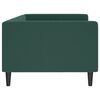 vidaXL Letto da Giorno Verde Scuro 90x200 cm in Velluto