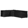 vidaXL Copertura Mobili da Giardino a L 16 Occhielli 210x260x80 cm