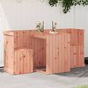 vidaXL Set da Balcone a 2 Posti in Legno Massello di Douglas