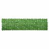 vidaXL Paravento da Balcone con Foglie Verdi 300x75 cm