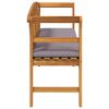 vidaXL Panchina Rosa Naturale 157 x 46 x 82,5 cm