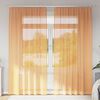 vidaXL Tende in Voile con Passanti 2 pz Arancio 140x245 cm