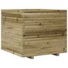 vidaXL Fioriera da Giardino 80x80x72 cm in Legno di Pino Impregnato