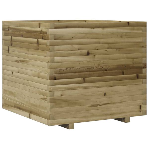 vidaXL Fioriera da Giardino 80x80x72 cm in Legno di Pino Impregnato