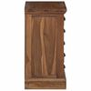 vidaXL Cassettiera Marrone 35 x 30 x 60 cm Legno di teak solido