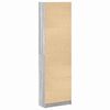 vidaXL Guardaroba Grigio Sonoma 55 x 25 x 189 cm Legno multistrato