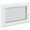 vidaXL Finestra seminterrato a ribalta e scorrimento RISOR 90 x 70 cm