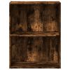vidaXL Libreria Rovere Fumo 60x30x77 cm in Legno Multistrato